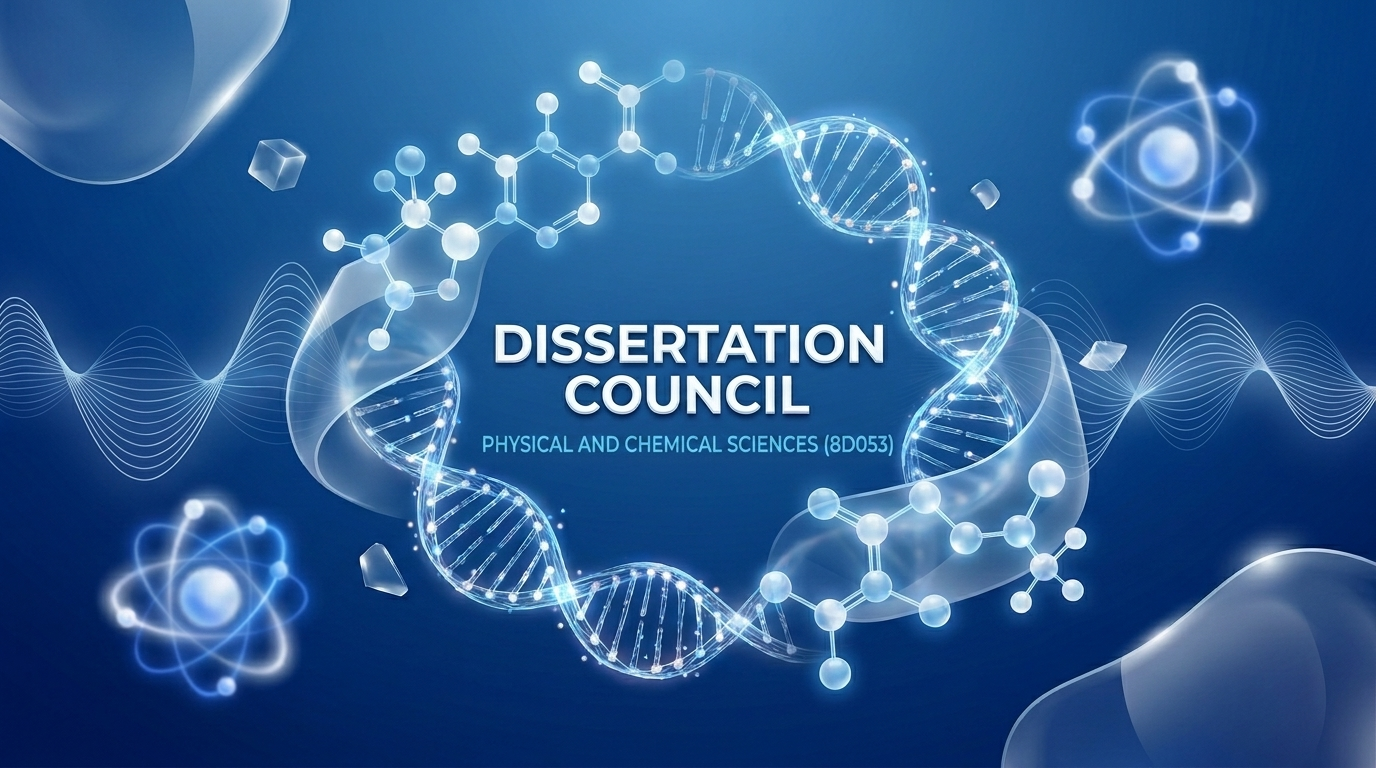 Диссертационный совет по направлению подготовки 8D053 Физические и химические науки: 8D05301 Химия; 8D05302 (6D072300) Техническая физика