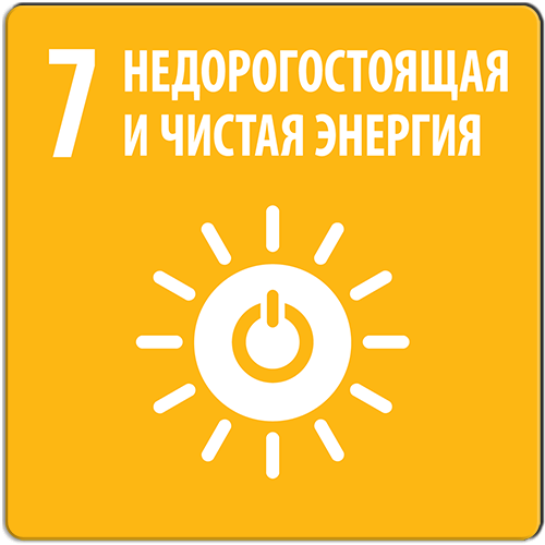 Цель 7. Недорогостоящая и чистая энергия