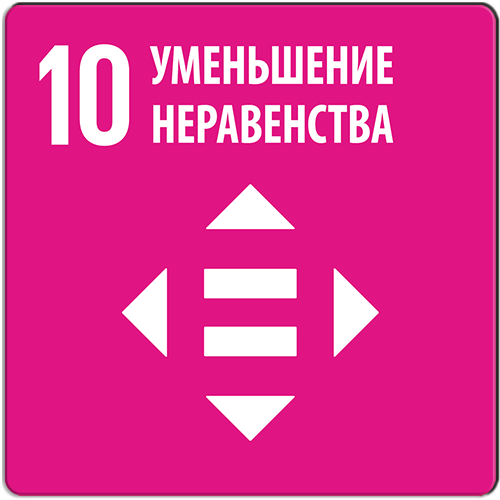 Цель 10. Уменьшение неравенства