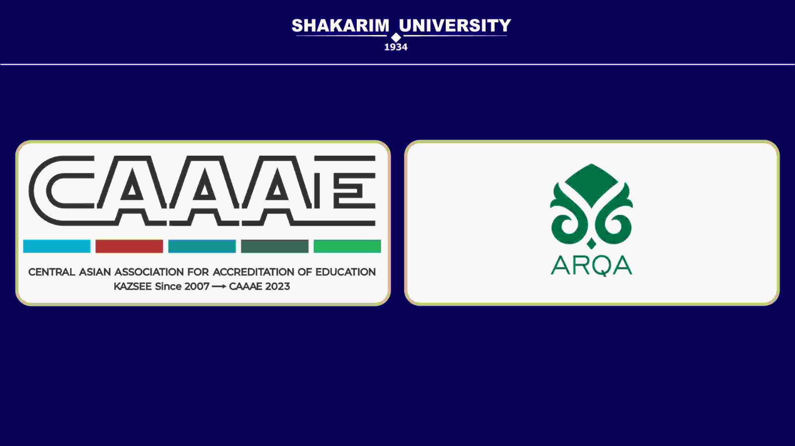  Әлемдік стандарттарға сай болу: Shakarim University-дің 19 білім беру бағдарламасы халықаралық аккредиттеуден өтті