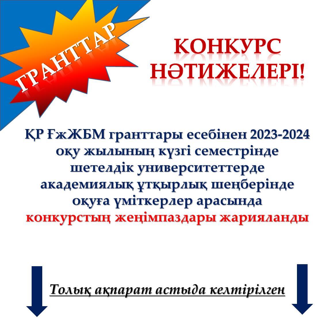 РЕЗУЛЬТАТЫ КОНКУРСА НА АКАДЕМИЧЕСКУЮ МОБИЛЬНОСТЬ