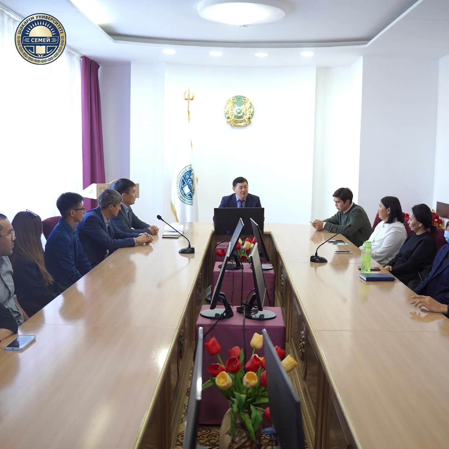 ВСТРЕЧА РЕКТОРА С МОЛОДЫМИ УЧЁНЫМИ