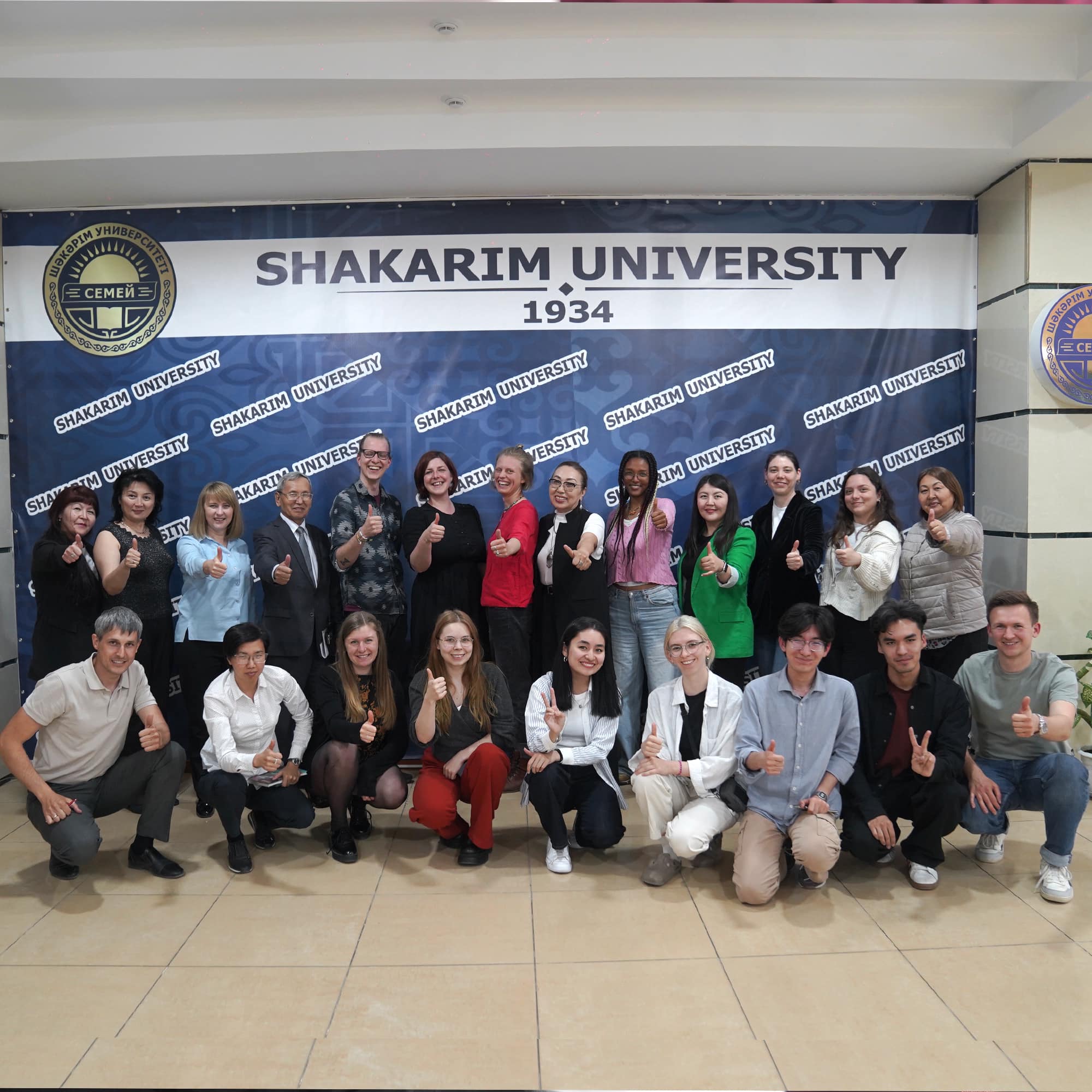 Встреча с международными организациями в Shakarim University: Обсуждение экологии и развития сельского хозяйства