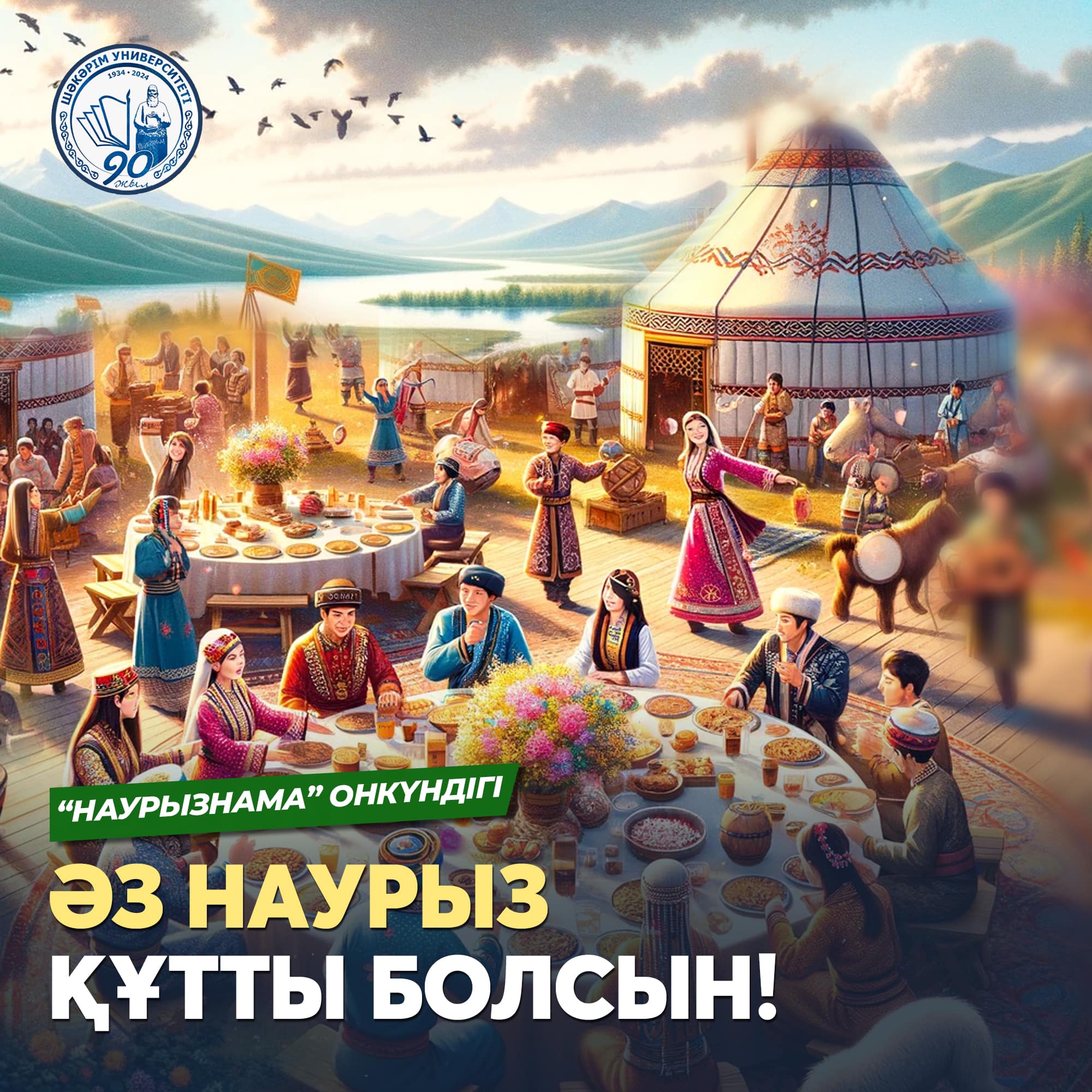 ПОЗДРАВЛЯЕМ С ПРАЗДНИКОМ НАУРЫЗ!