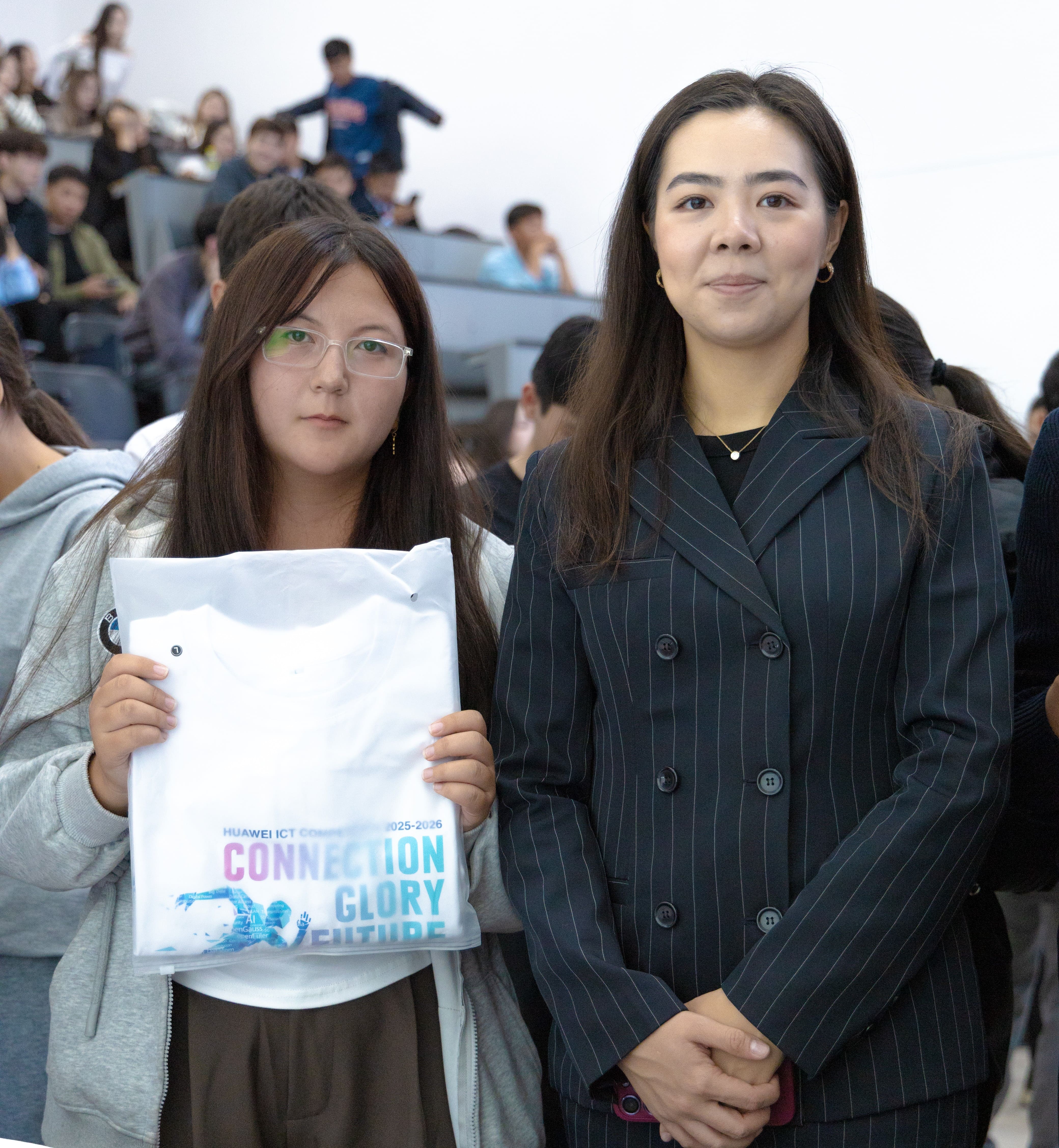  Huawei өкілімен кездесу: студенттерге ақпараттық-коммуникациялық технологиялар саласындағы жаңа мүмкіндіктер таныстырылды