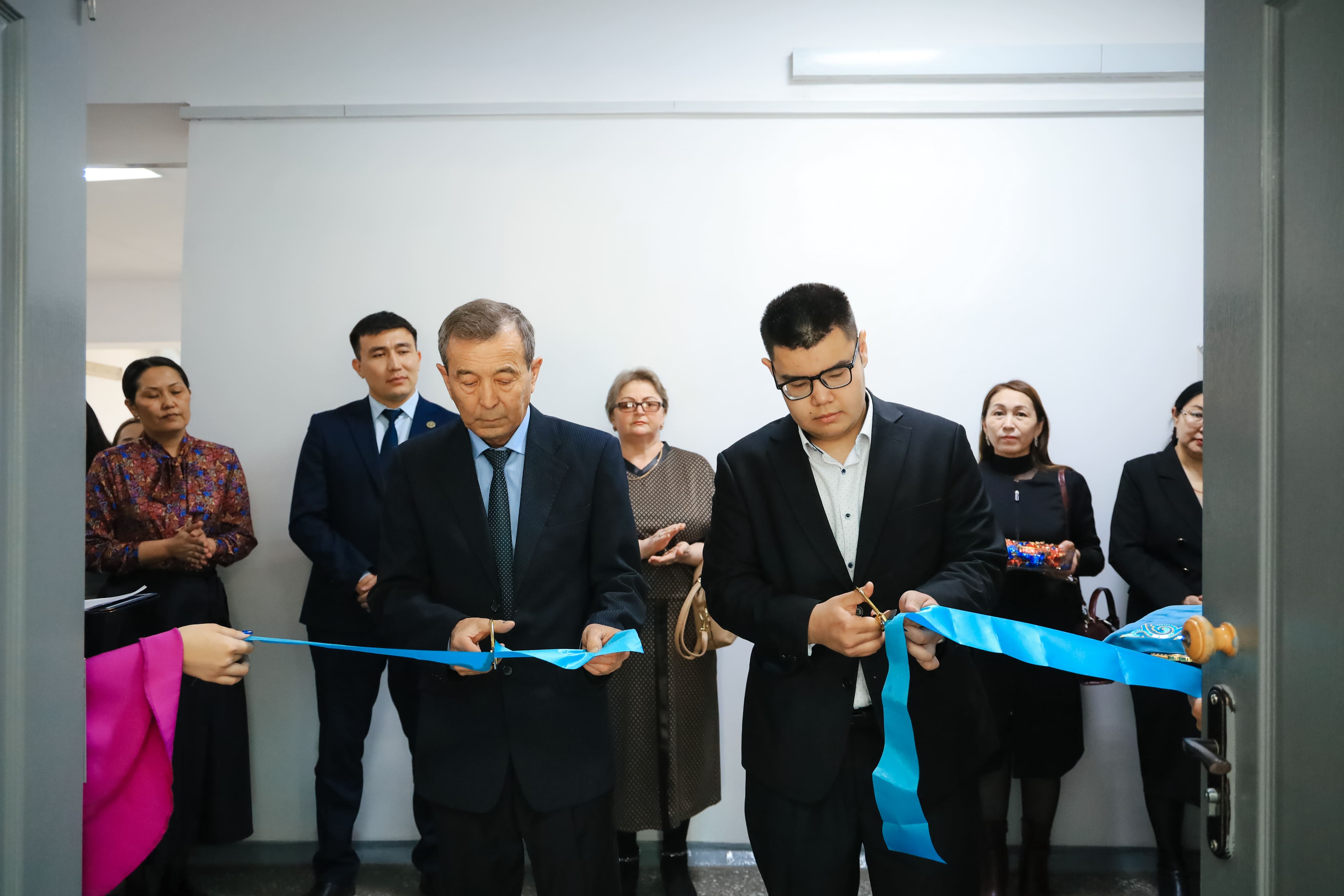 A cabinet named after the scientist was opened