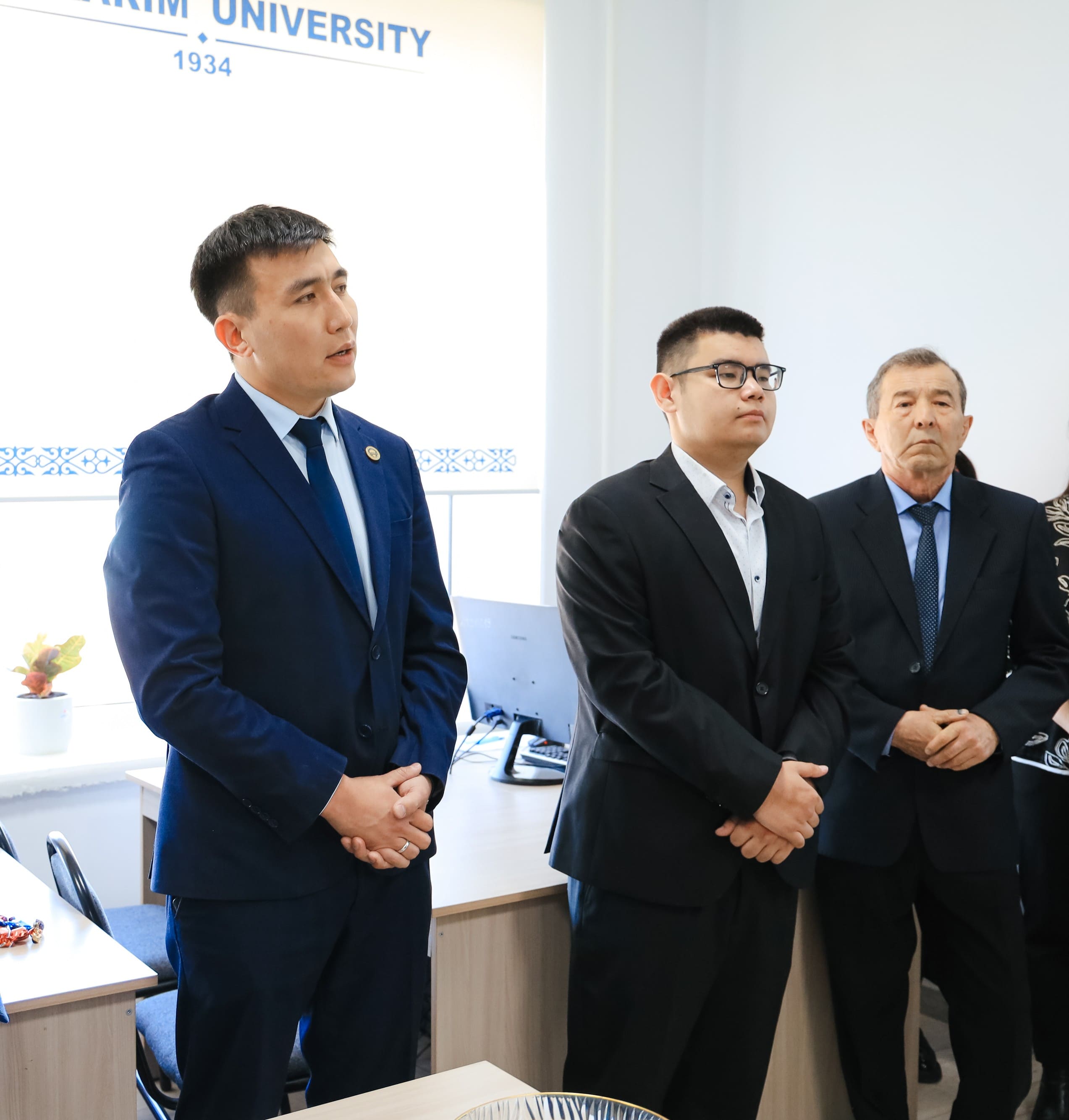 A cabinet named after the scientist was opened