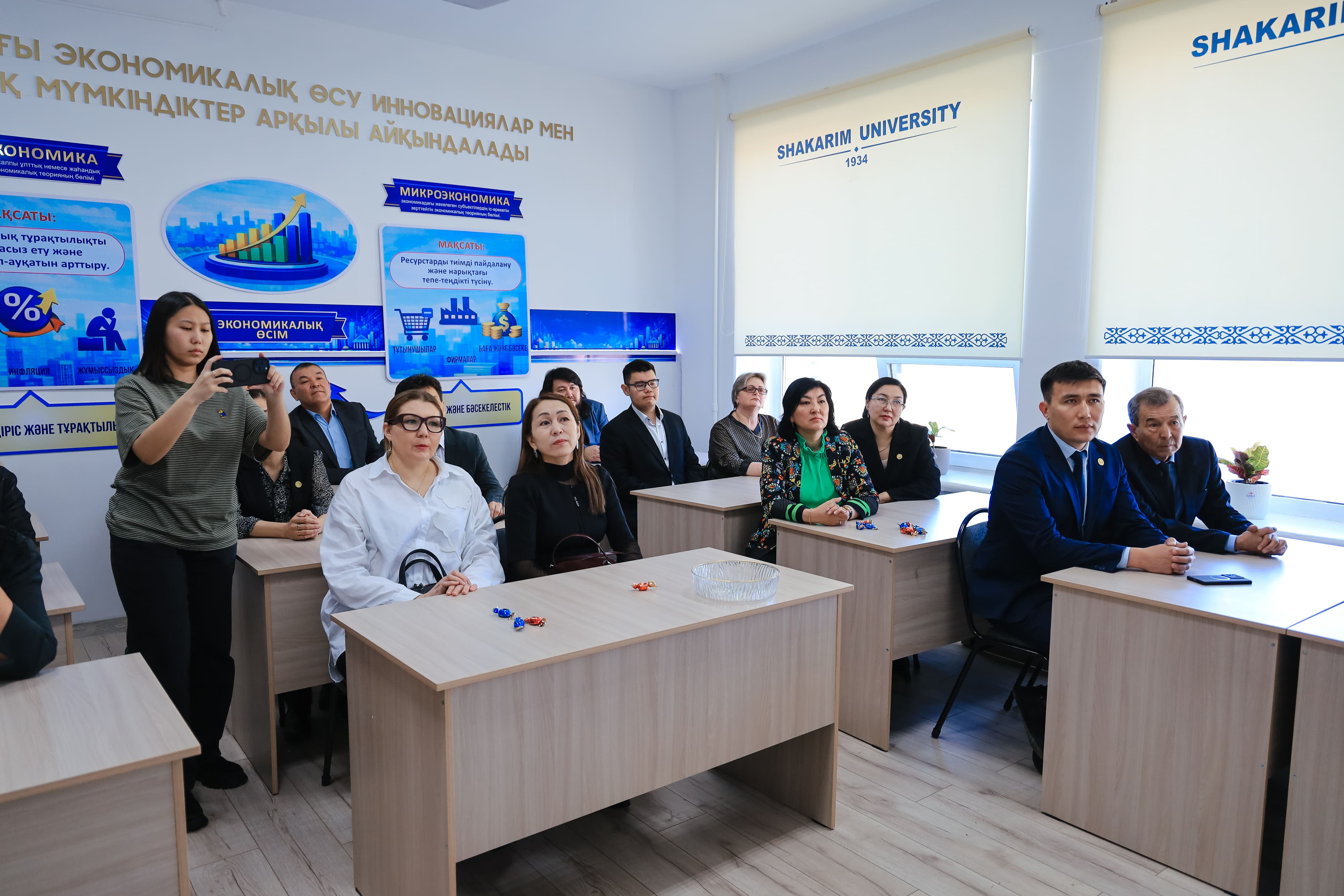 A cabinet named after the scientist was opened