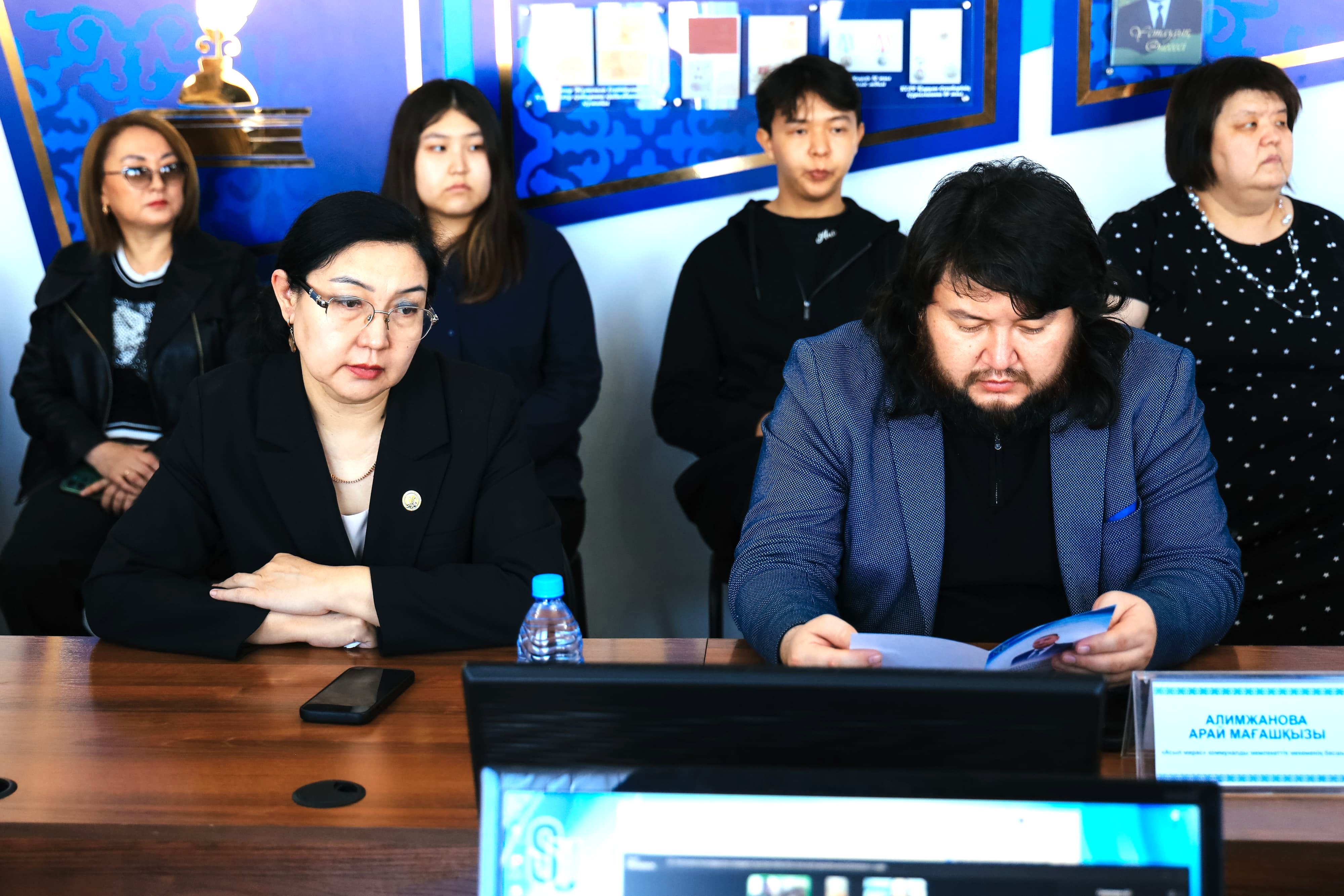 A cabinet named after the scientist was opened