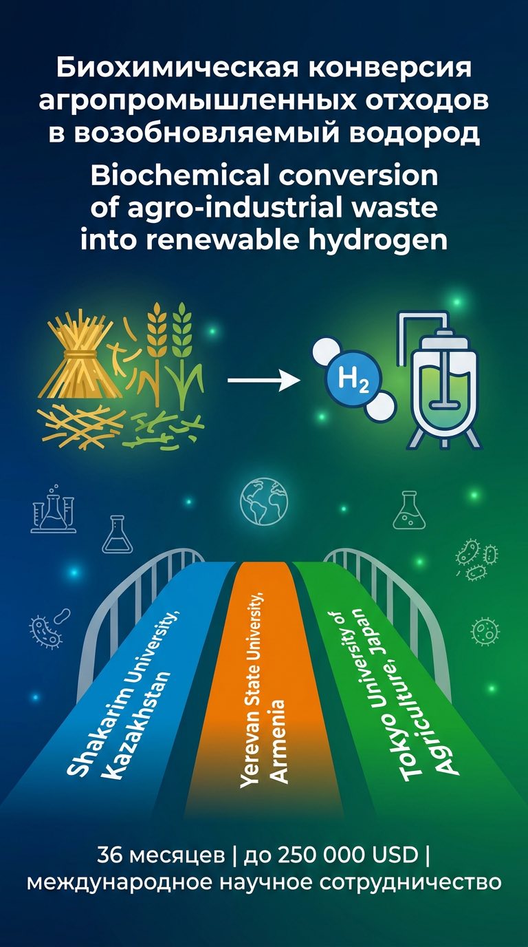      Халықаралық ғылыми серіктестік: жаңа ғылыми жобаға қол қойылды