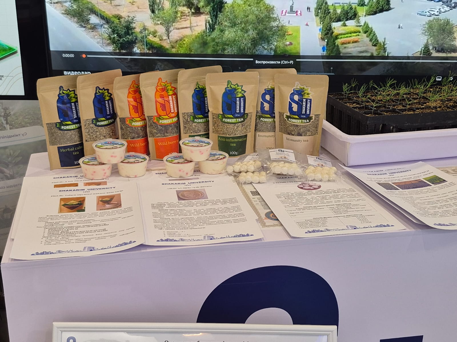 Shakarim University на международной экологической выставке саммита