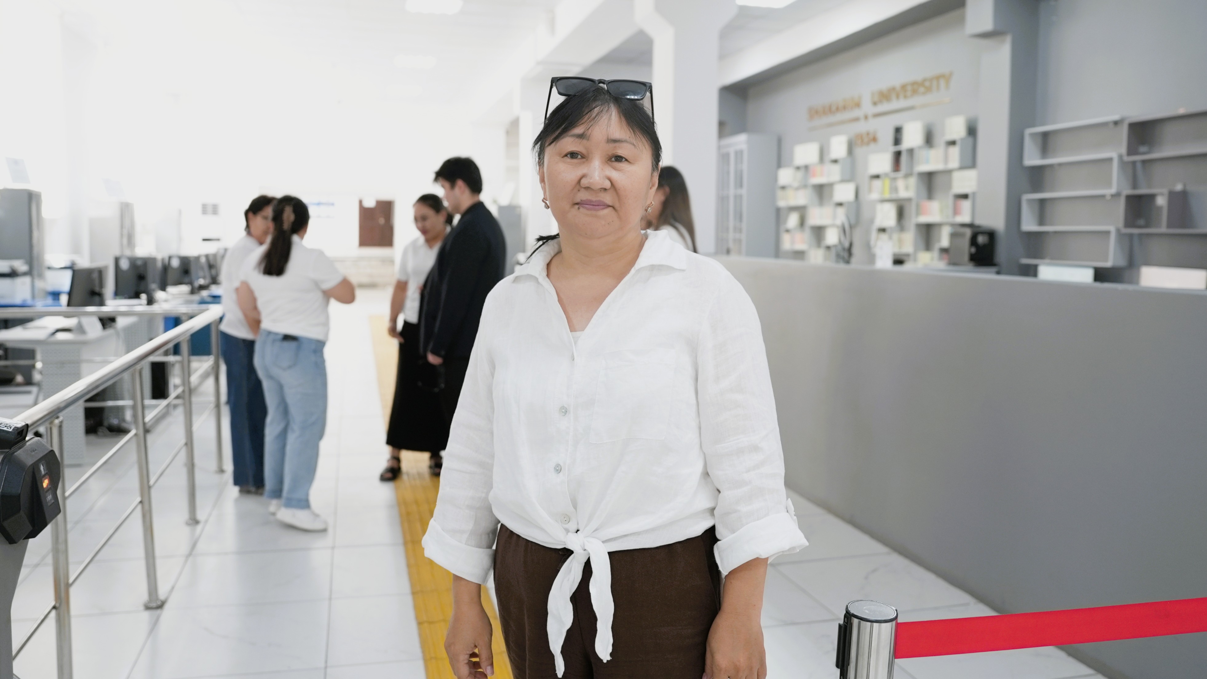 沙卡里姆大学校长了解招生委员会工作