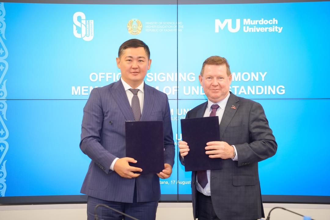 Shakarim University and Murdoch University: from an international agreement to the development tasks of the Abay region