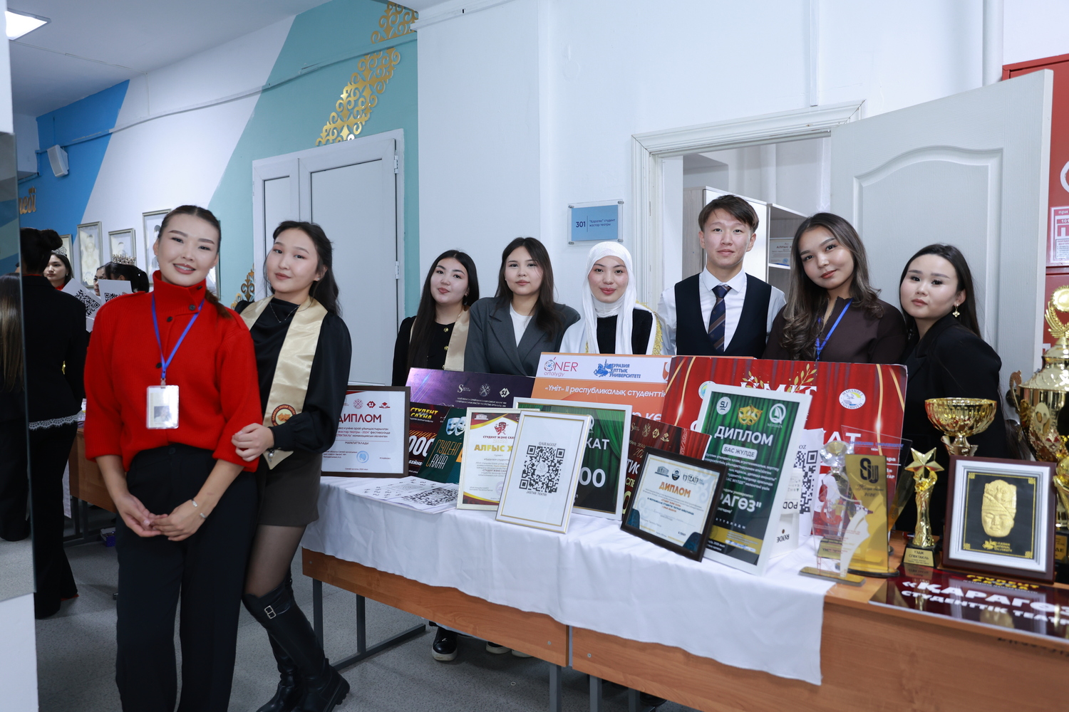一个目标，一个梦想：沙卡里姆大学举办学生组织博览会