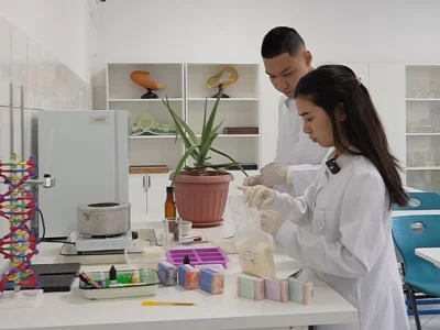 Студенческий проект по изготовлению ароматного мыла