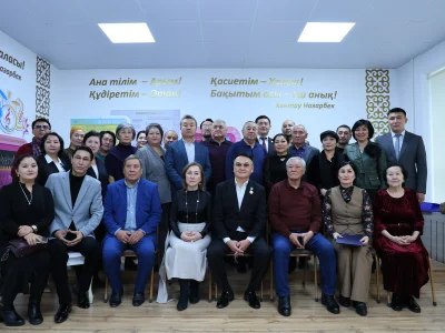 Центр возрождения наследия Абая: открытие класса оркестра национальных инструментов имени Кентау Назарбек