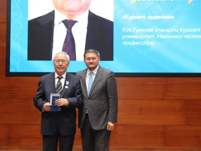 Серикбай Маусымбаев, ученый Shakarim University награжден Орденом «Құрмет! 