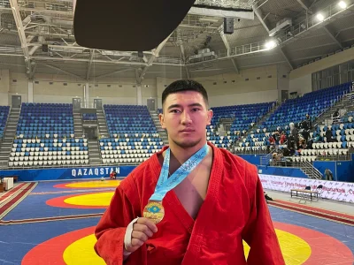 МАГЖАН ЖУМАШЕВ СТАЛ ОБЛАДАТЕЛЕМ СРАЗУ ДВУХ ЗОЛОТЫХ МЕДАЛЕЙ