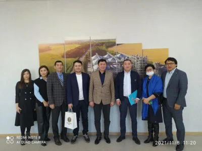 ДЕЛЕГАЦИЯ УНИВЕРСИТЕТА В ТОО «QAZAQ-ASTYQ GROUP»
