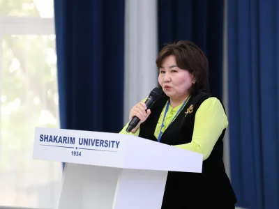 Акерке Абылайханқызы, заместитель председателя Комитета высшего и послевузовского образования МНВО РК:  «ВЫСШЕЕ ОБРАЗОВАНИЕ — ЭТО НЕ ТОЛЬКО ЗНАНИЕ, НО И ПРОСТРАНСТВО ВОСПИТАНИЯ»