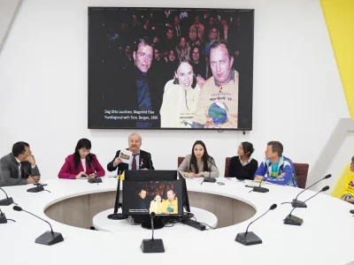 ДЕЛЕГАЦИЯ «BIKE FOR PEACE» в SHAKARIM UNIVERSITY