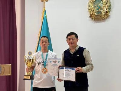 Чемпион мира по кикбоксингу — студент Shakarim University!