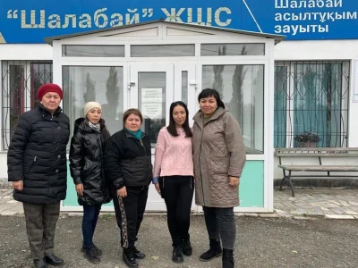 РАБОЧАЯ ПОЕЗДКА НА БАЗУ ПРАКТИКИ ТОО «ШАЛАБАЙ»