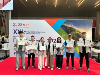 Геодезическая точность и командный дух геодезистов: международный успех Shakarim University